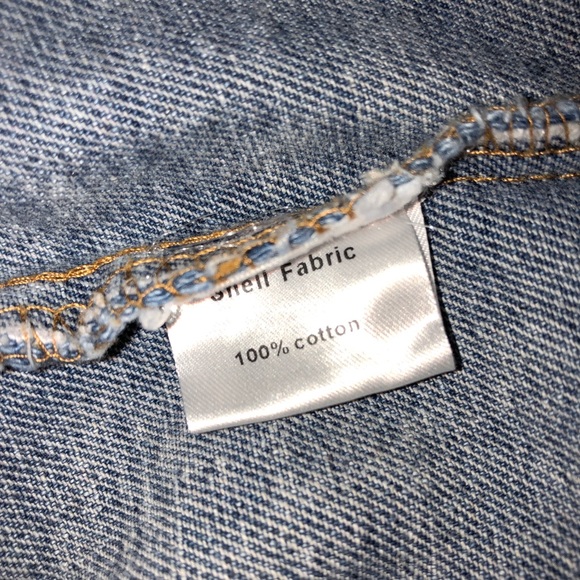 Wren & Glory Rare I Love You Denim Jacket Sz M - Picture 15 of 16